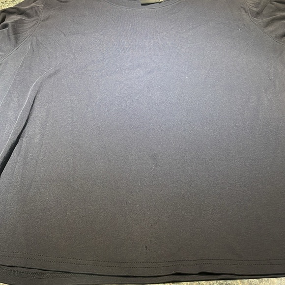 L.L Bean Women’s 2X black long sleeve base layer round neck FLAWS - Picture 9 of 11